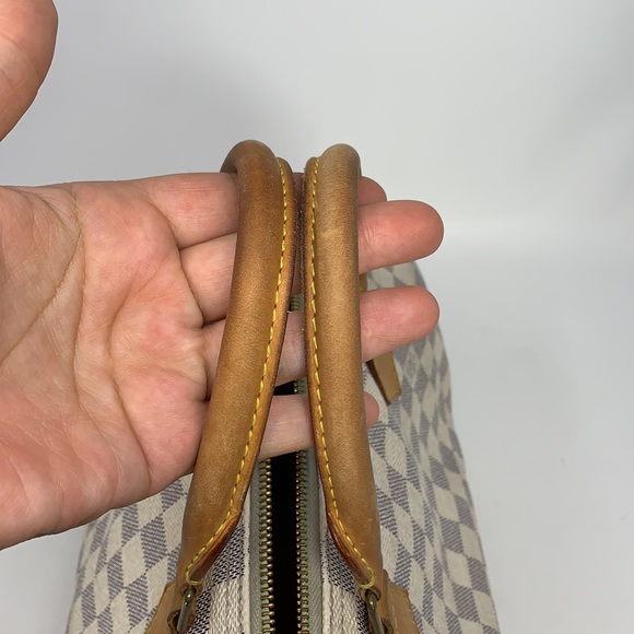authentic LOUIS VUITTON Speedy 30 Damier Azur - Picture 7 of 16